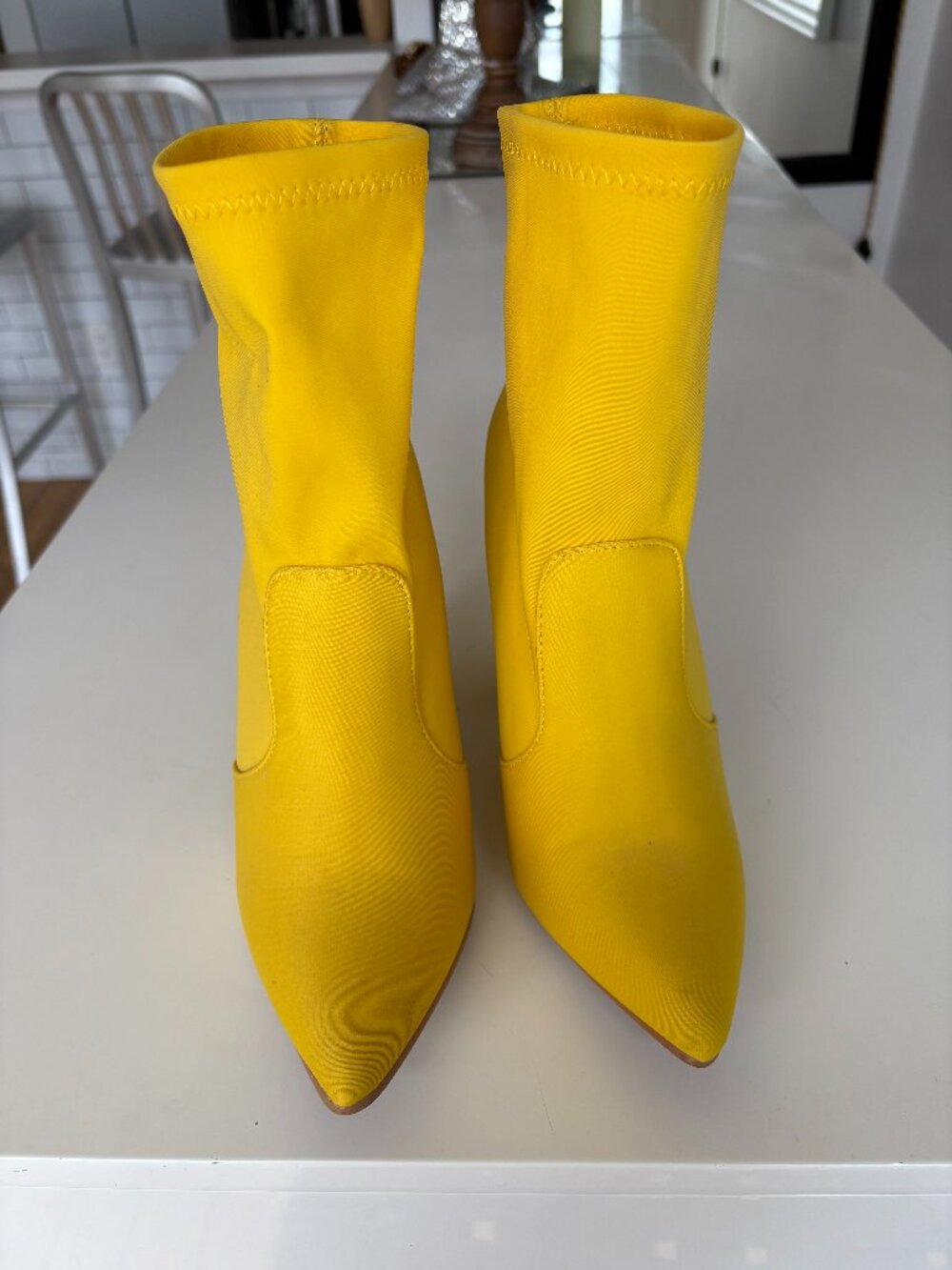 Yellow Ankle Boots